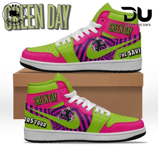 Green Day Air Jordan 1 Premium Sneaker Boots