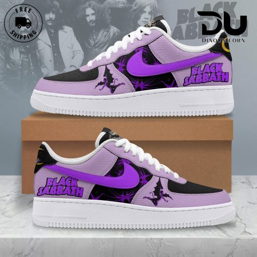 Black Sabbath Demon Vinyl Air Force 1 Premium Shoes