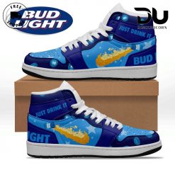 Bud Light Air Jordan 1 High Top Premium Shoes