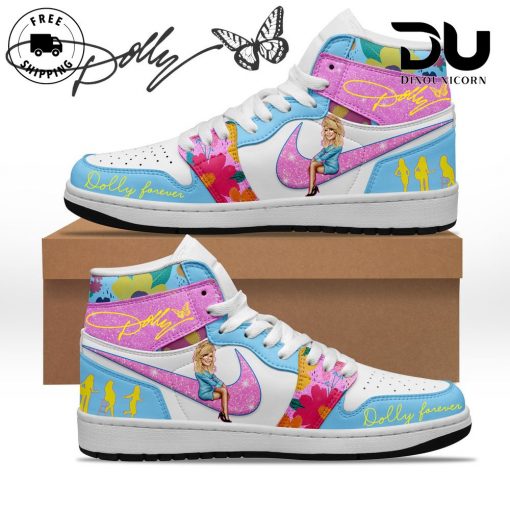 Dolly Parton Nike Air Jordan 1 High Top Premium Shoes