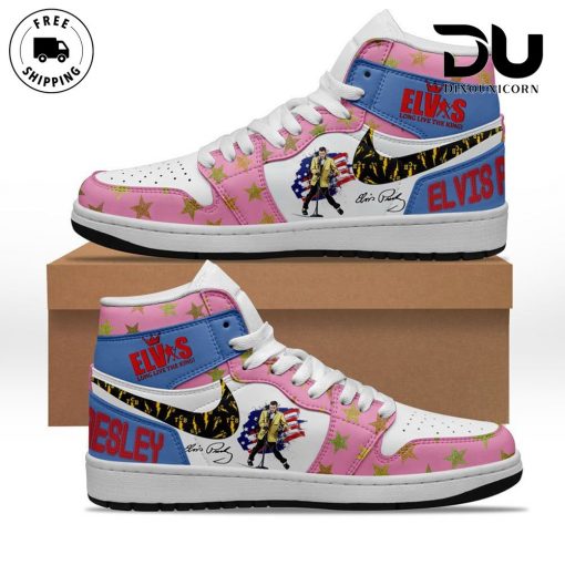 Elvis Presley Air Jordan 1 High Top Premium Shoes