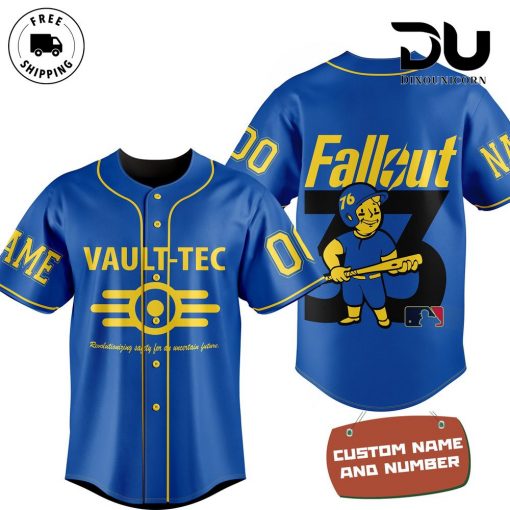 Fallout Vault-Tec Baseball Jersey Shirt