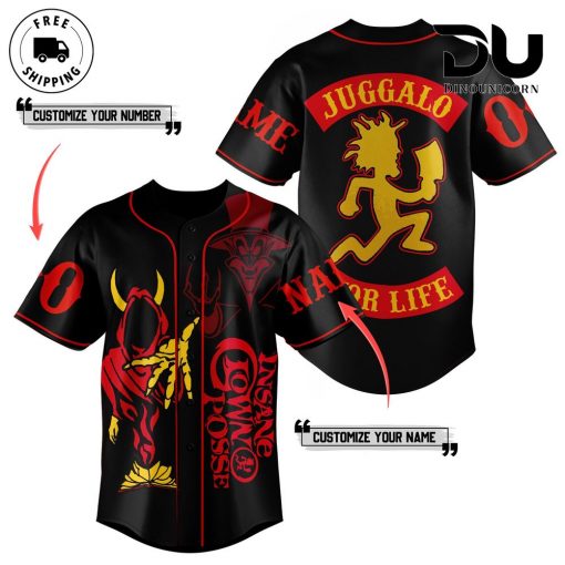 Insane Clown Posse Baseball Jersey Shirt