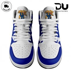 Kentucky Wildcats mens basketball Nike Air Jordan 1 High Top Premium Shoes