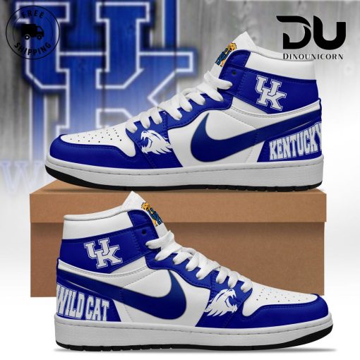 Kentucky Wildcats Men’S Basketball Air Jordan 1 High Top Premium Shoes