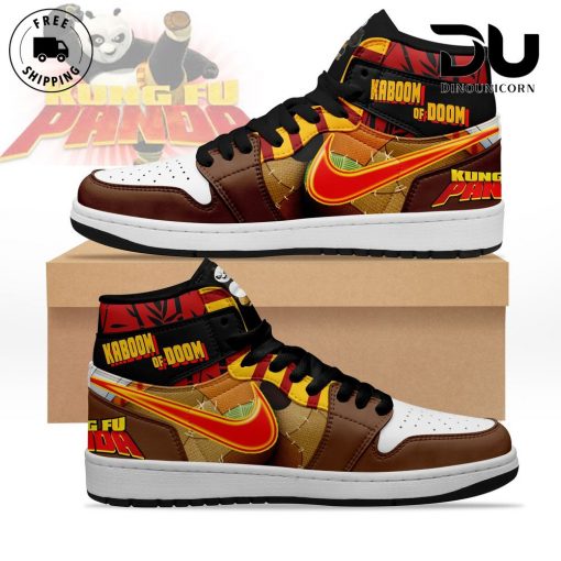 Kungfu Panda Air Jordan 1 High Top Premium Shoes