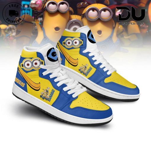 Minion Air Jordan 1 High Top Premium Shoes