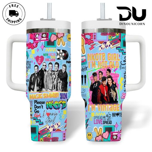 New Kids on the Block Stanley Tumbler Cup