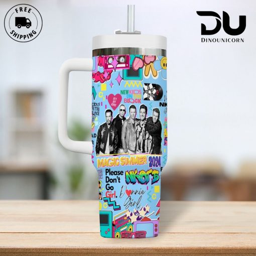 New Kids on the Block Stanley Tumbler Cup