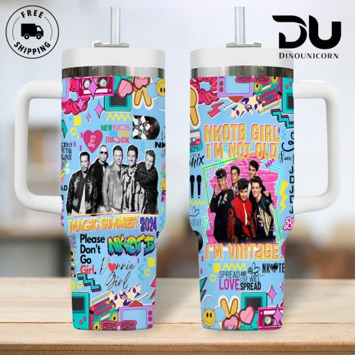 New Kids on the Block Stanley Tumbler Cup