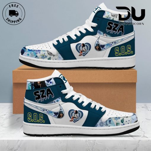 SZA Air Jordan 1 High Top Premium Shoes