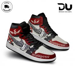 Shinedown Nike Air Jordan 1 High Top Premium Shoes