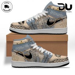 The Wheel of Time Air Jordan 1 High Top Premium Shoes