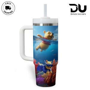Winnie-the-Pooh Stanley Tumbler Cup - Dinounicorn