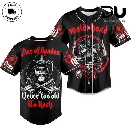 Motörhead Baseball Jersey Shirt