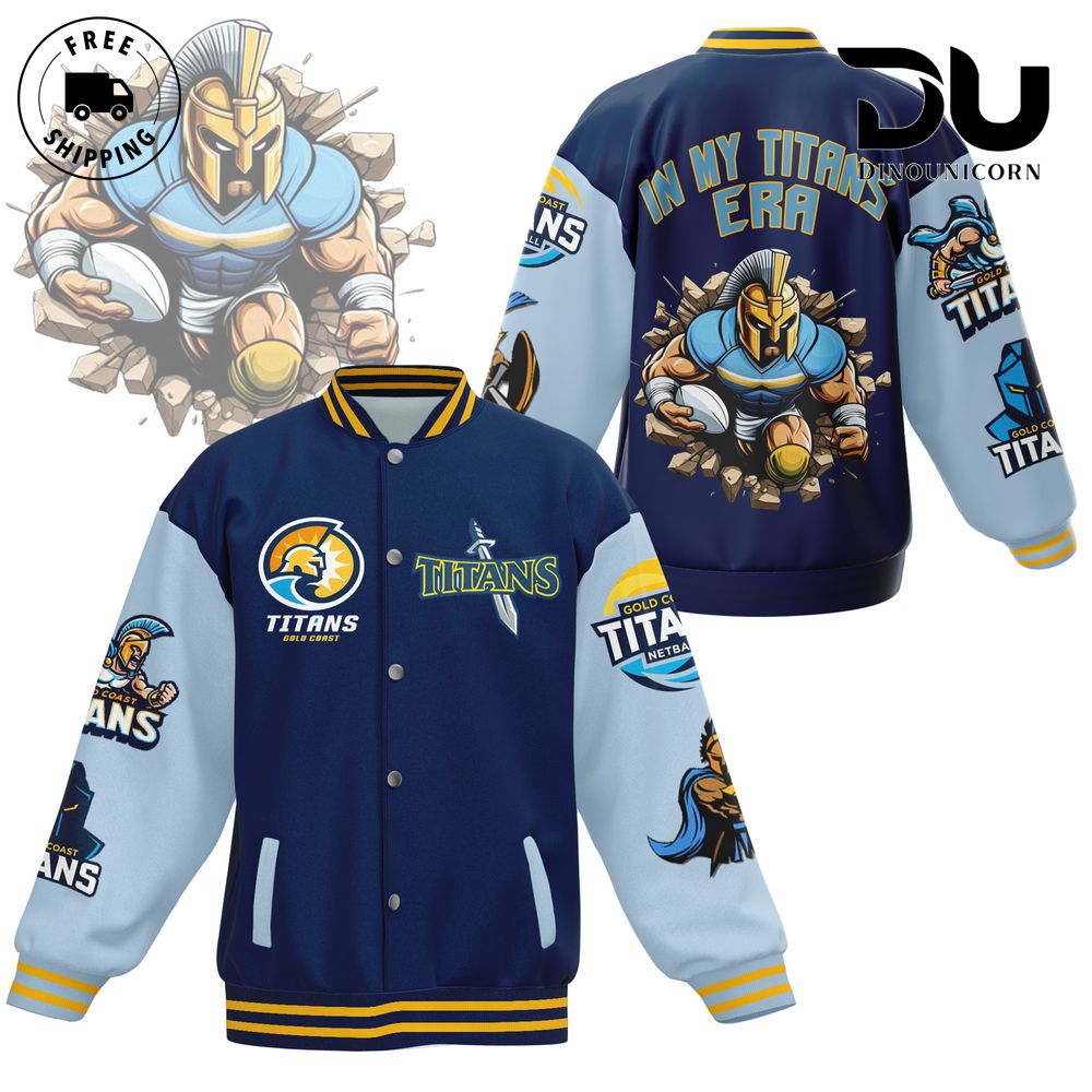 Gold Coast Titans Football Club Baseball Jacket