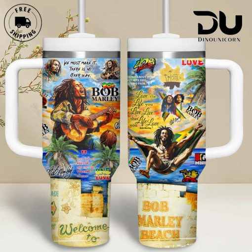 Bob Marley – Love The Life You Live. Live The Life You Love Stanley Tumbler Cup