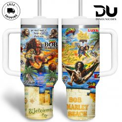 Bob Marley Love the life you live Live the life you love Stanley Tumbler Cup