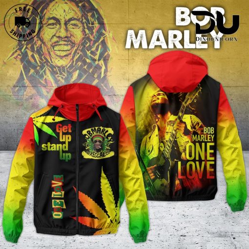 Bob Marley – One Love Windbreaker Outdoor Jacket