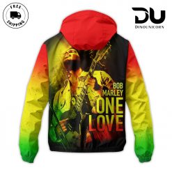 Bob Marley One Love Windbreaker Outdoor Jacket