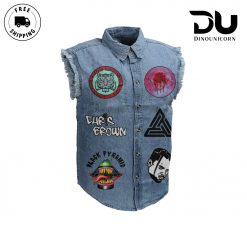 Chris Brown The 1111 Tour Sleeveless Cutoff Jacket