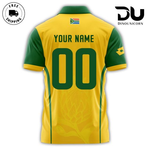 Cricket South Africa – 2024 ICC Men’s T20 World Cup Polo or T-shirt In Yellow