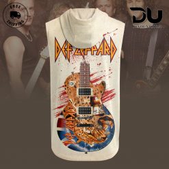 Def Leppard Rock band Sleeveless Hoodie