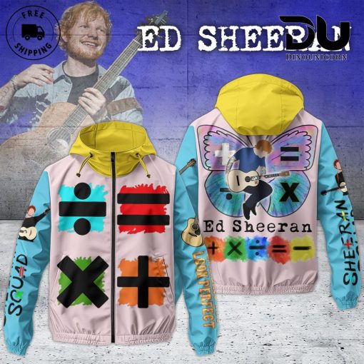 Ed Sheeran Windbreaker Outdoor Jacket