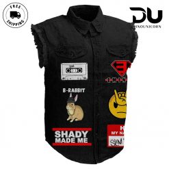 Eminem Shady Made Me Sleeveless Cutoff Jacket