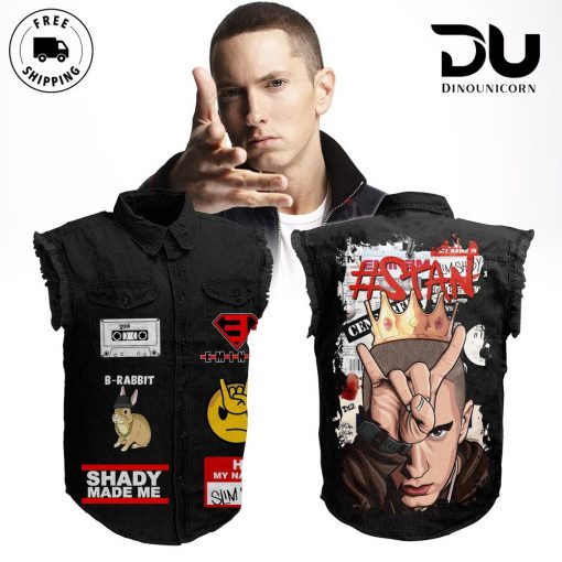 Eminem Shady Made Me Sleeveless Cutoff Jacket