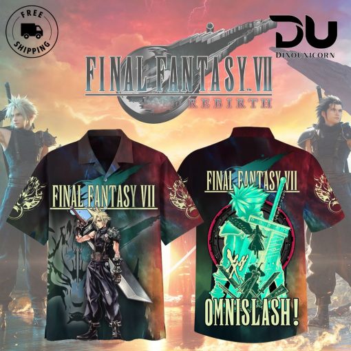 Final Fantasy VII Hawaiian Shirt