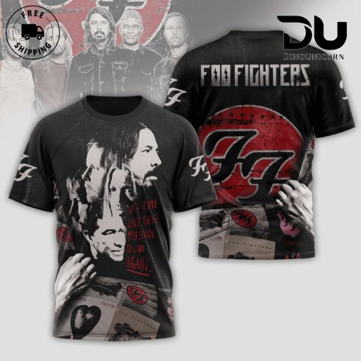 Foo Fighters Times Like These 3D T-Shirt