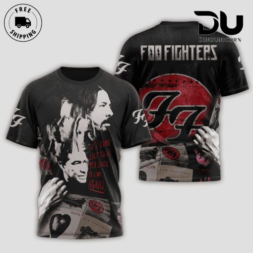 Foo Fighters Times Like These 3D T-Shirt