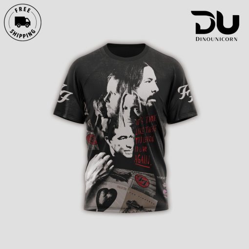 Foo Fighters Times Like These 3D T-Shirt