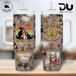 Hank Williams Jr Whiskey Bent and Hell Bound Stanley Tumbler Cup