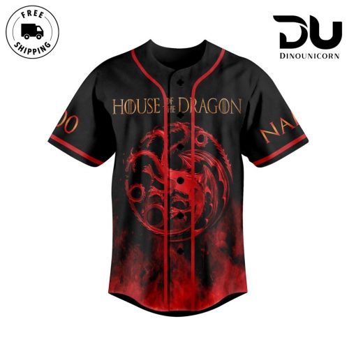 House Of The Dragon Baseball Jersey Shirt