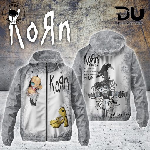 Korn Band Windbreaker Outdoor Jacket