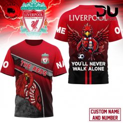 Liverpool Football Club You’ll Never Walk Alone 3D T-Shirt