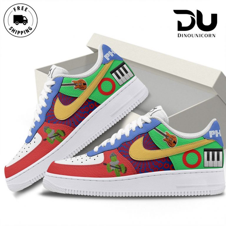 Phish Rock Band Nike Air Force 1 Sneaker