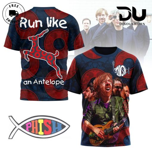 Phish – Run Like An Antelope 3D T-Shirt