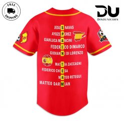 Spain Football Team Euro 2024 Baseball Jersey Shirt