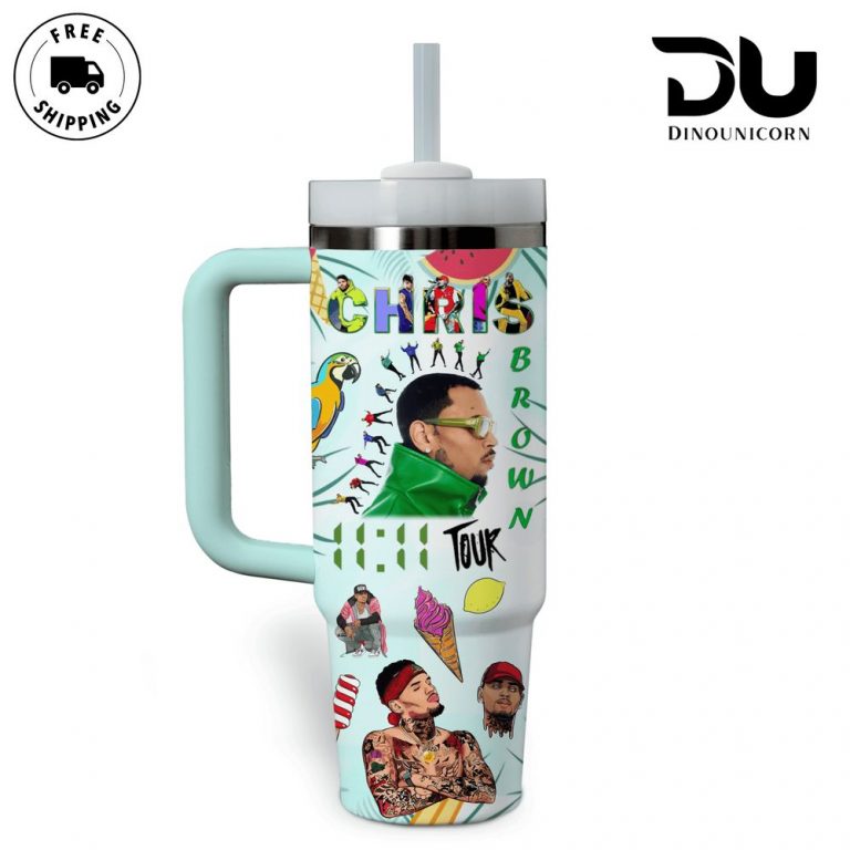 Chris Brown 1111 Tour Stanley Tumbler Cup