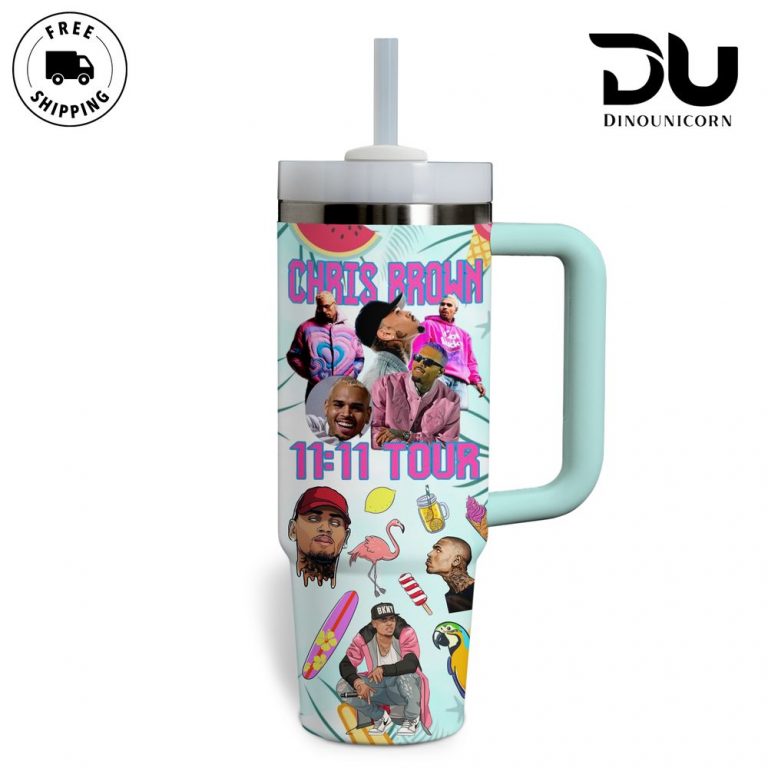 Chris Brown 1111 Tour Stanley Tumbler Cup