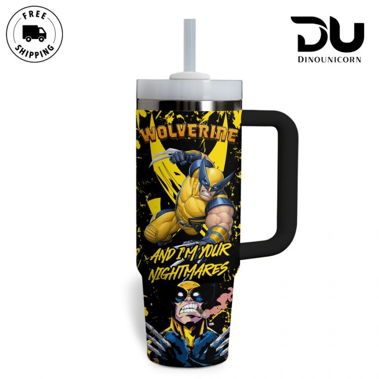 Deadpool Wolverine Stanley Tumbler Cup