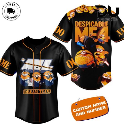 Despicable Me 4 Baseball Jersey