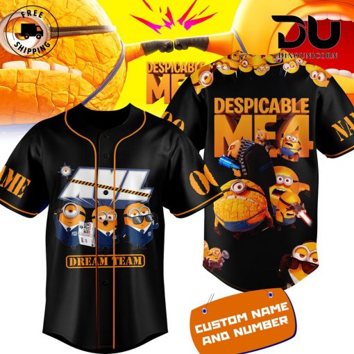 Despicable Me 4 Baseball Jersey