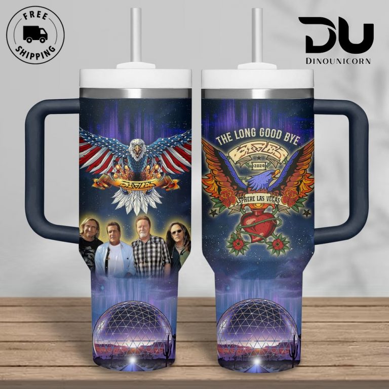 Eagles The Long Goodbye 2024 Tour Stanley Tumbler Cup