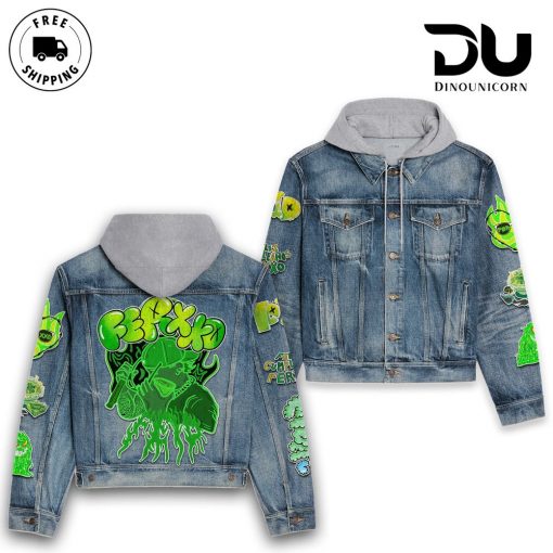 Feid Hooded Denim Jacket