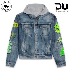 Feid Hooded Denim Jacket