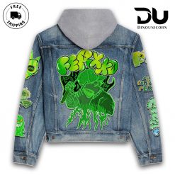 Feid Hooded Denim Jacket